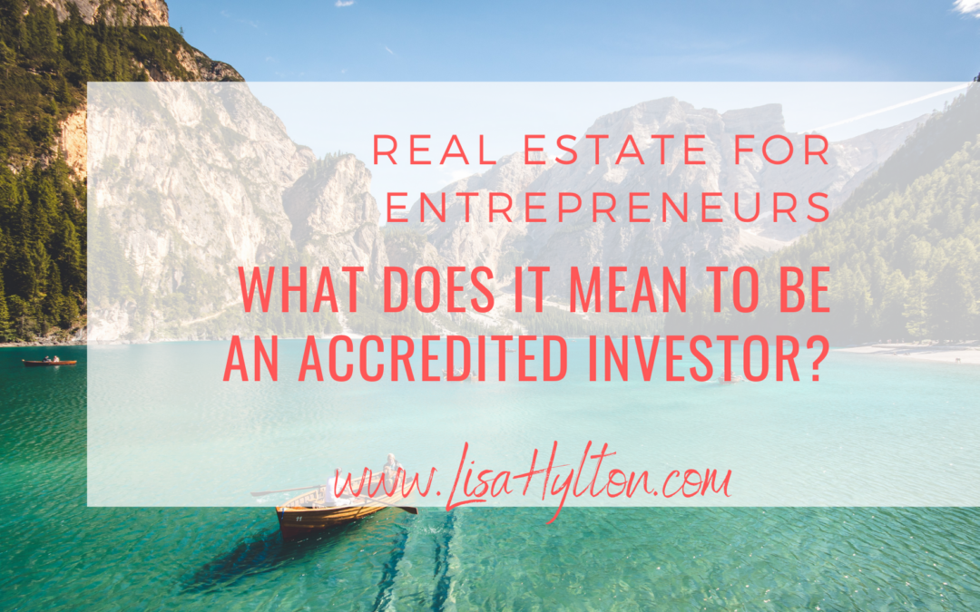 What Does It Mean to be an Accredited Investor?